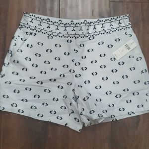HEI HEI embroidered shorts